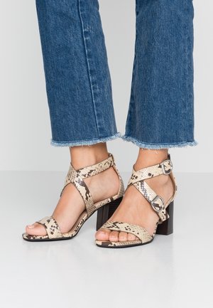 Riemensandalette - stone