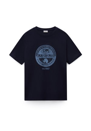 Napapijri, SIREON SHORT-SLEEVE - Basic T-shirt - Navy