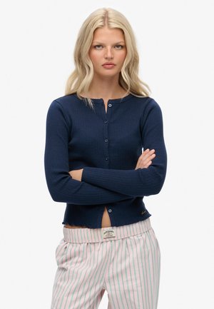 ATHLETIC ESSENTIALS  - Strickjacke - richest navy