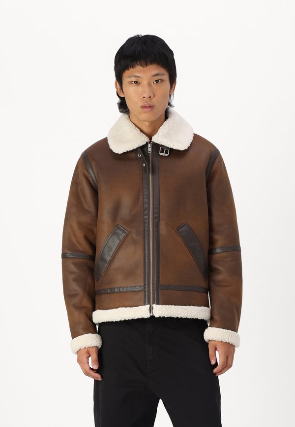 JORCOLE AVIATOR JACKET - Faux leather jacket