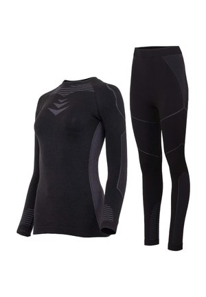 OCCULTO, THERMO SET - Pyjama set - schwarz-grau