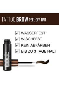 Maybelline New York TWIN-PACK TATTOO BROW EYEBROW COLOR - Wenkbrauwpotlood - medium brown