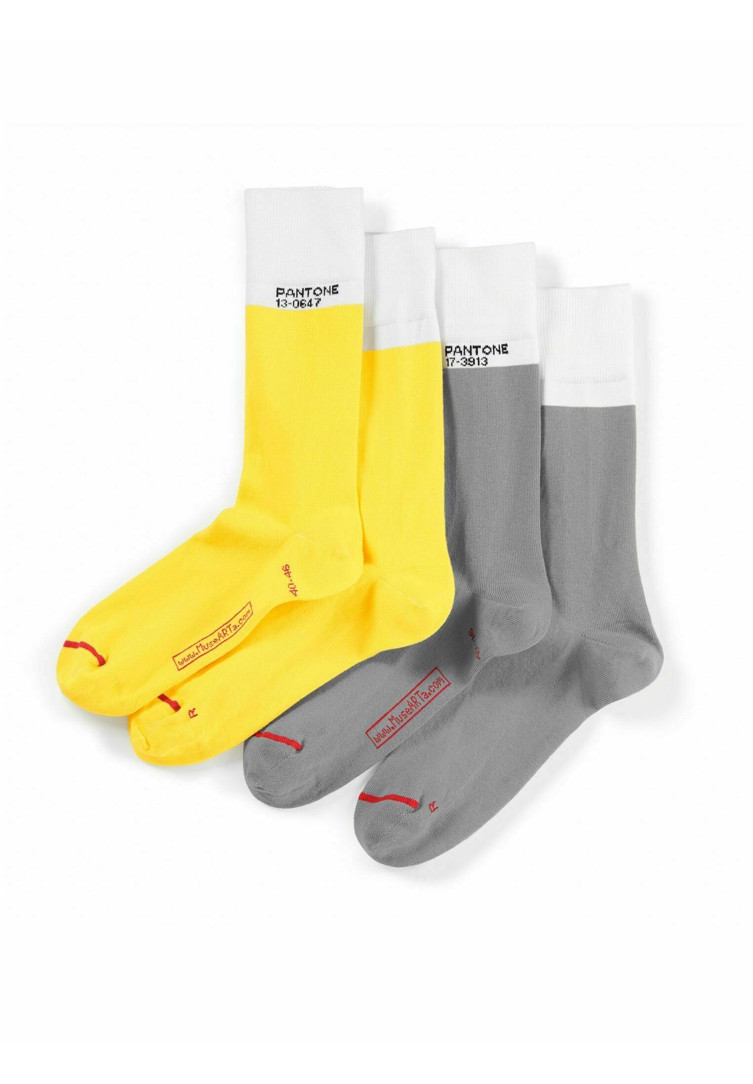 Pantone Calcetines - silver - lemon/multicolor - Zalando.es