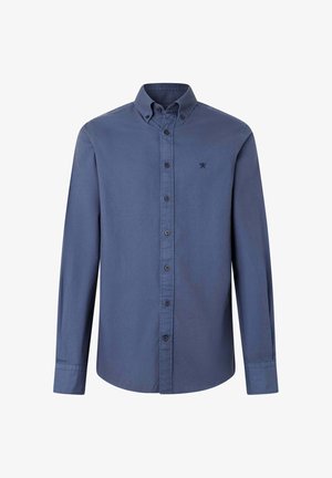 Hackett London, HACKETT LONDON SHIRT ESS GMT DYED OXFORD - Camicia - airforce blue