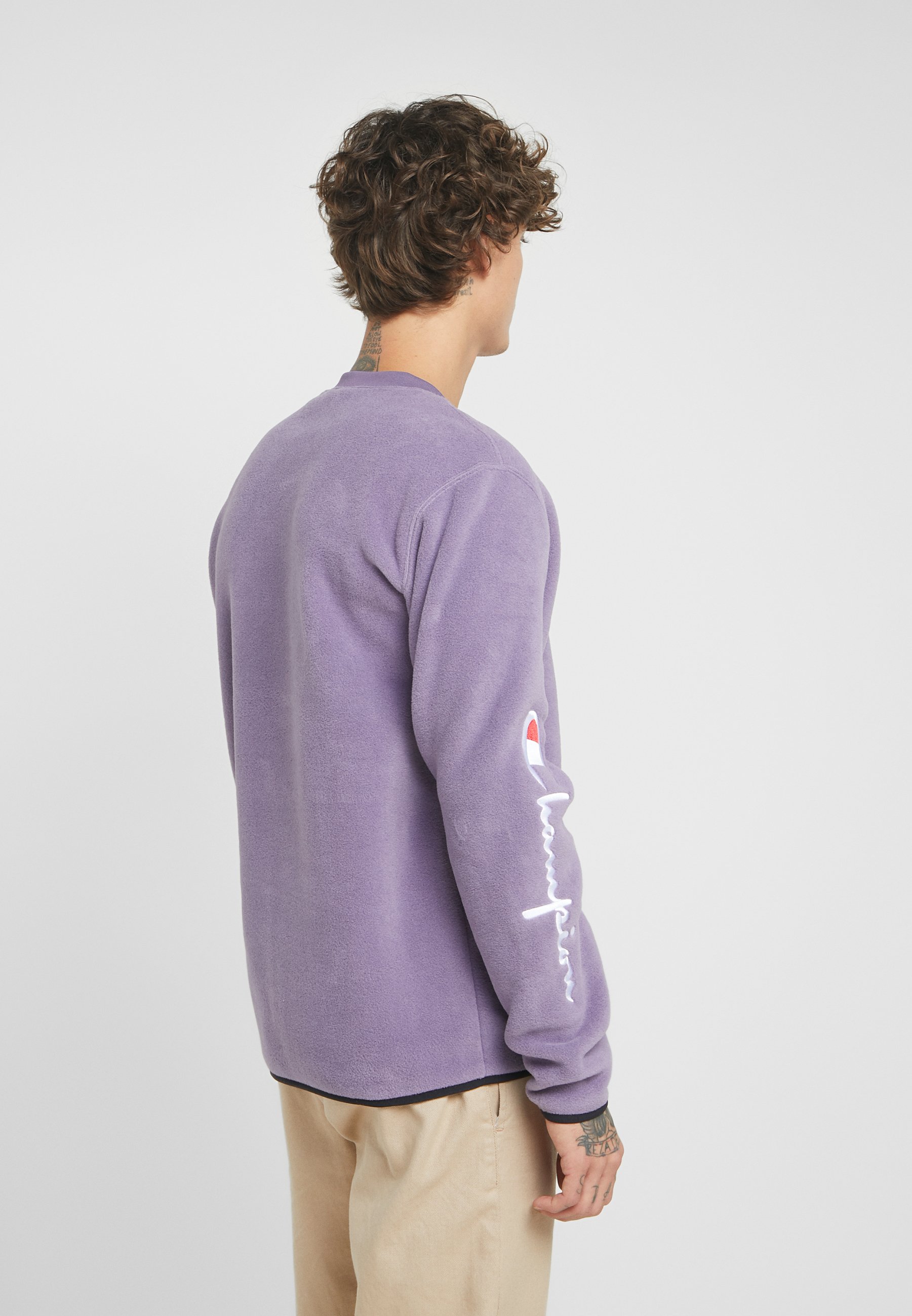 Champion Reverse Weave SLEEVE SCRIPT CREWNECK Fleecegenser Champion Reverse Weave SLEEVE SCRIPT CREWNECK Fleecegenser