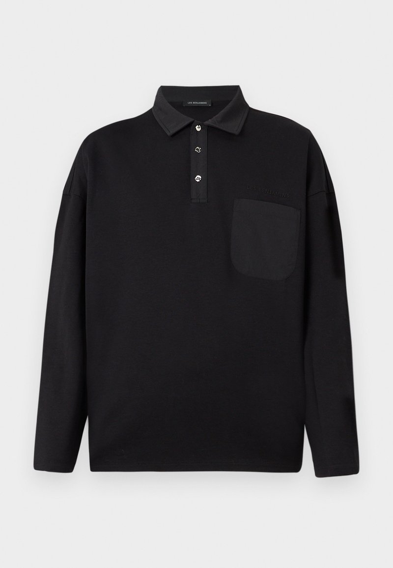 Les Benjamins Poloshirt zwart