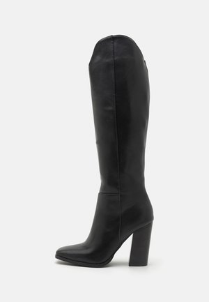 Bottes à talons hauts - black