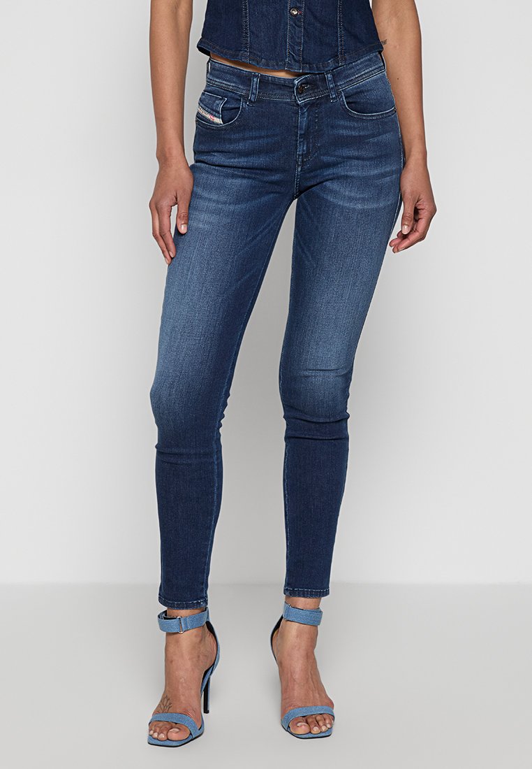 Diesel Jeans Skinny Fit donkerblauw