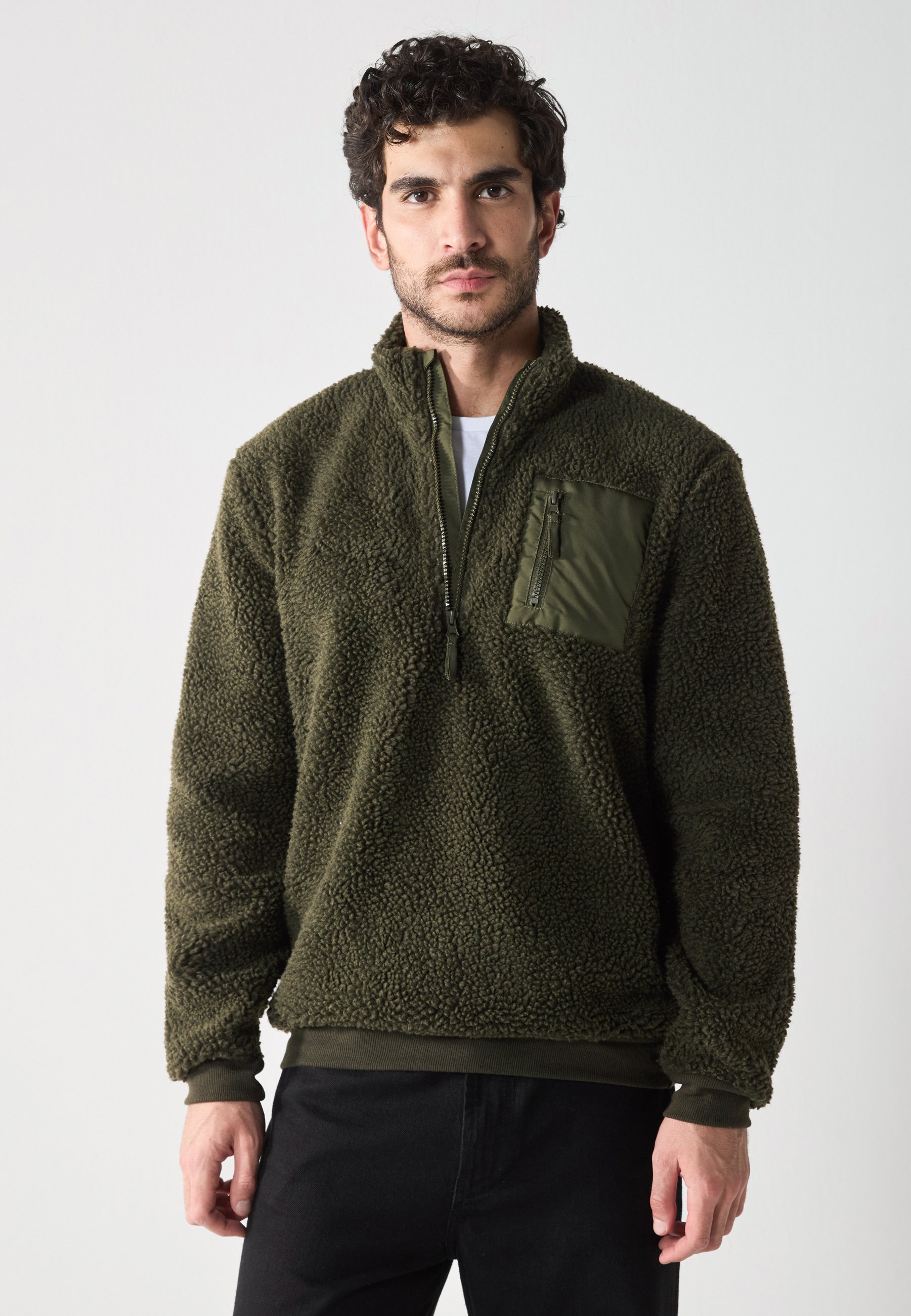 mens fleece jumpers uk