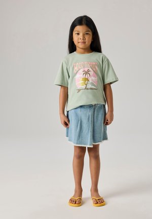 Name it, SHORTS FEM WOV CO80/COC20 - Shorts di jeans - light blue denim