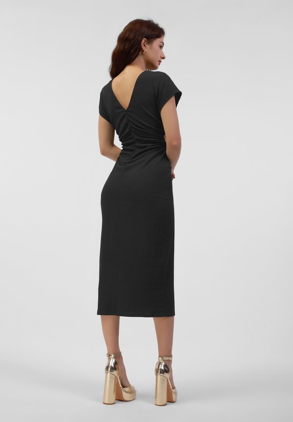 CAP SLEEVE DRESS WITH CUT OUT DETAILS - Jersey dress4