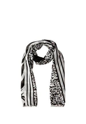 GEMUSTERTER - Sciarpa - schwarz
