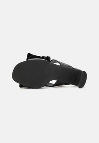 Bianco BIACHERRY BOW MULE - Heeled mules - black