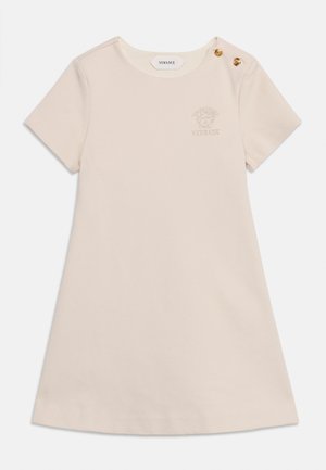 Versace, DRESS PUNTO MILANO MEDUSA EMBROIDERY - Jerseykjole - whisper/gold-coloured