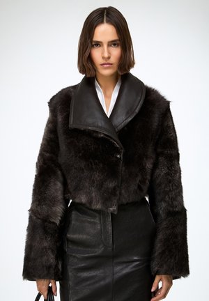 Winterjas - dark brown