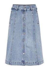 DANGOMW 144 DENIM - A-line skirt - light blue retro wash