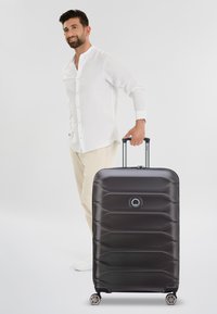 Delsey Paris METEOR TROLLEY MIT DEHNFALTE - Wheeled suitcase - capuccino