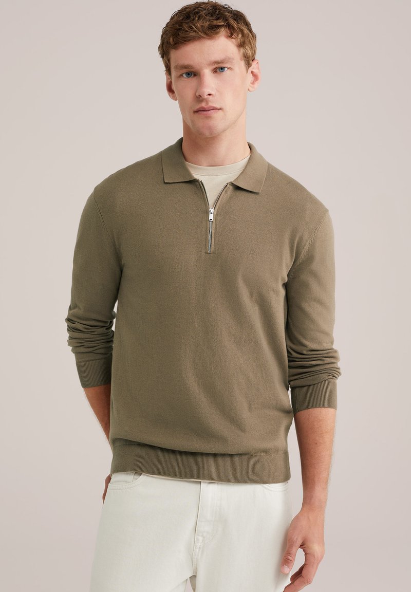 WE Fashion THE EVERYDAY - Bluză cu mânecă lungă - light brown