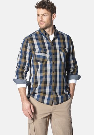 MILAVETTI - Shirt - blau kariert