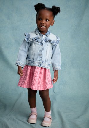 Next FRILL - REGULAR FIT - Giacca di jeans - mid blue