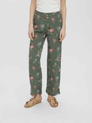 Vero Moda Tall VMEASY WIDE PANTS - Pantaloni - laurel wreath/freya