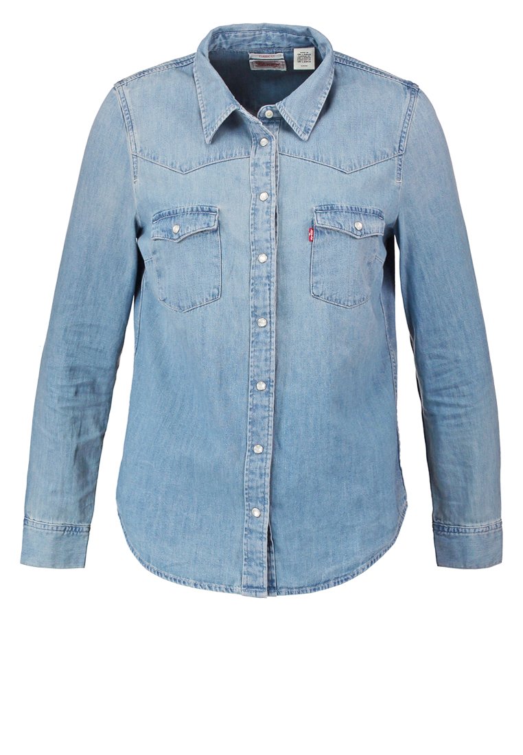 Levi's® CLASSIC FIT - Overhemdblouse - seascape light/Lichtblauw -  Zalando.nl