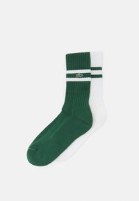 Lacoste - 2 PACK - Zeķes - green/flour Miniatūras attēls 1