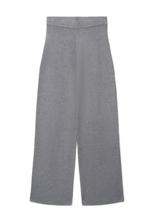 Calliope, PANTALONE GINNICO TINTA UNITA - Trousers - grigio scuro melange
