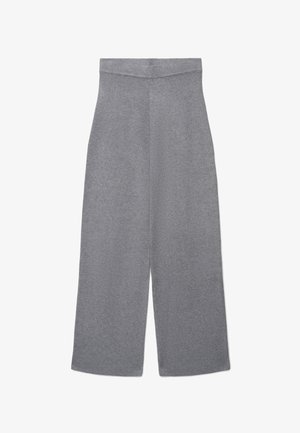Calliope, PANTALONE GINNICO TINTA UNITA - Trousers - grigio scuro melange