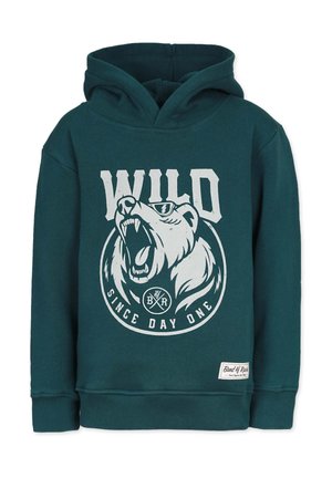 WILD - Hoodie - racing-green