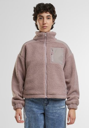 Urban Classics Jachetă din fleece - duskrose