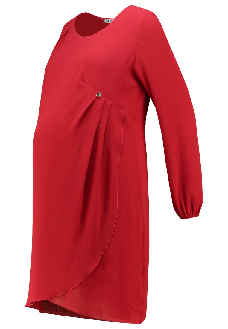 Sara’ Cocktailjurk rood