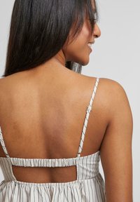 Urban Classics STRIPED CAMI - Topper - cloud white