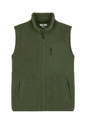 BASIC UNISEX SLEEVELESS - Bodywarmer - khaki