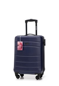 WITTCHEN SMALL SUITCASE WITH LUGGAGE TAG FROM ABS - Trolley - dark blue