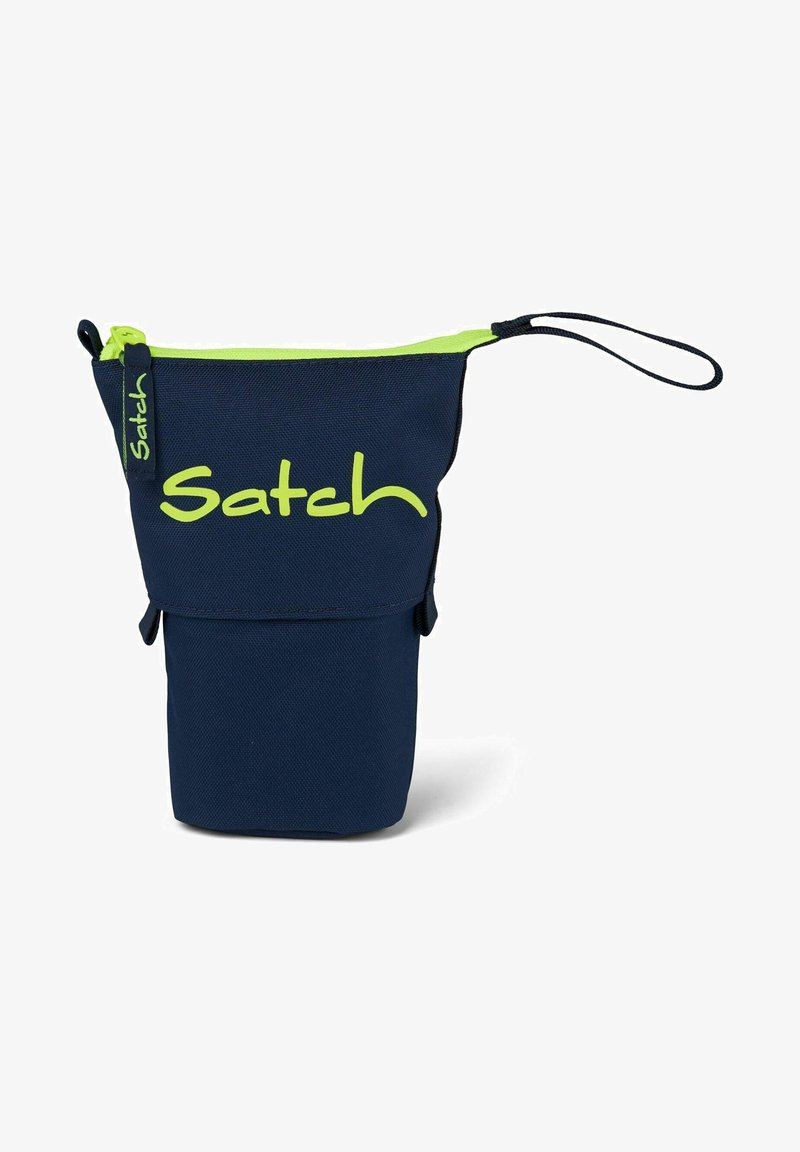 Satch SLIDER - Pencil case - toxic yellow
