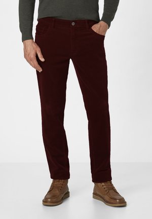 MILTON REGULAR FIT  - Stoffhose - bordeaux