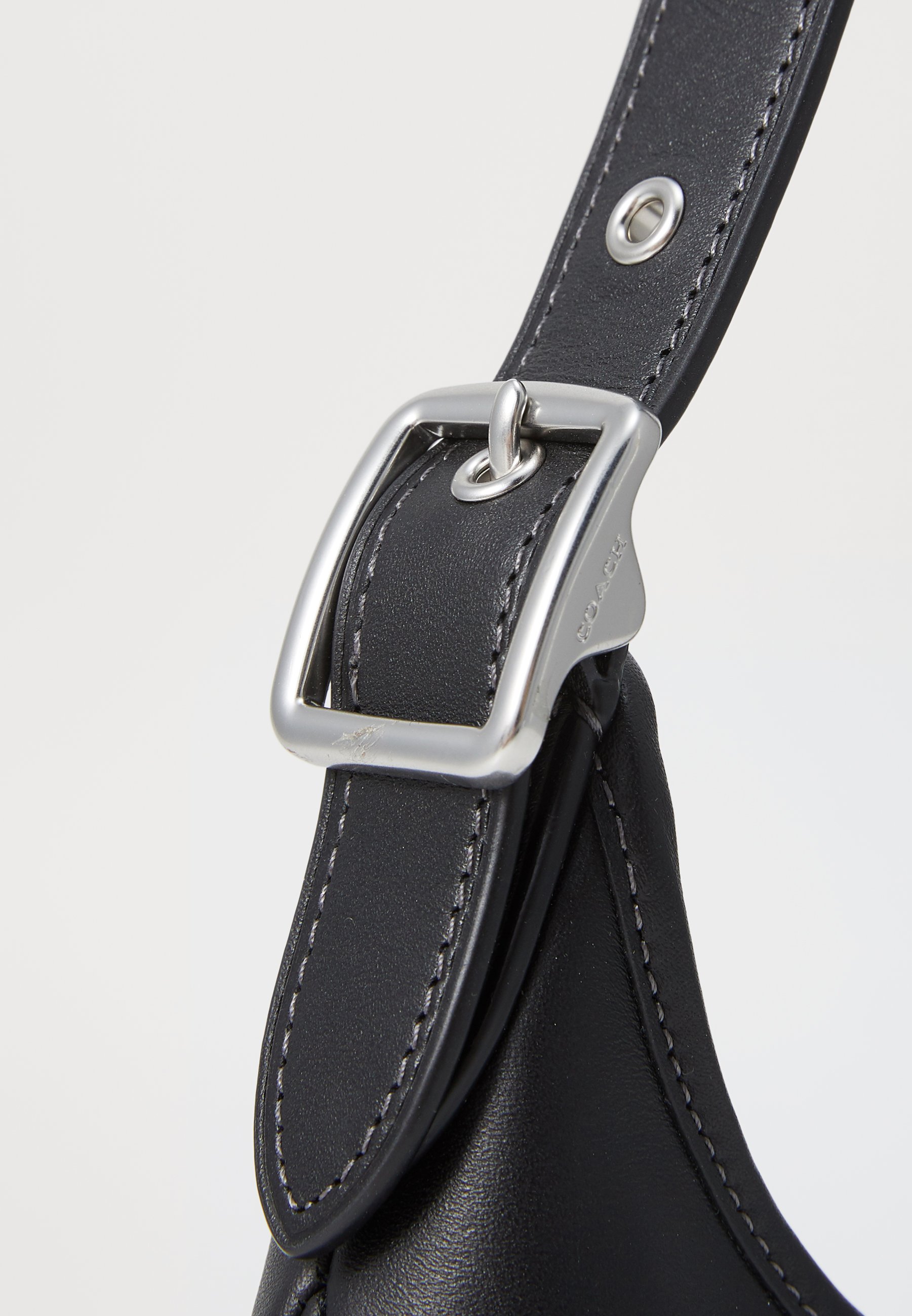 未使用級 Coach Hobo Hand Bag Black COACH HAMPTONS HOBO BAG - Handbag - black - Zalando