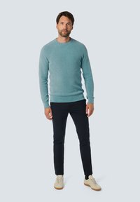 NO EXCESS ROUND NECK STRUCTURE AND SUPER SOFT TOUCH - Trui - blue