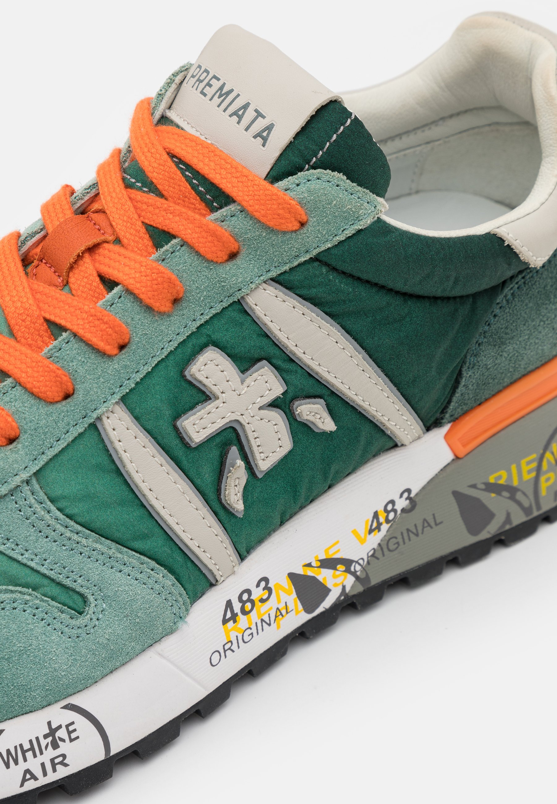 Premiata LANDER - Sneaker low - green/orange/grün - Zalando.ch