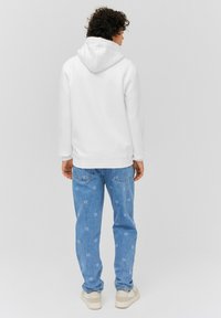 BZB UNI LOURD - Sweat à capuche - blanc