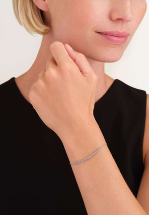 Rosefield TENNIS - Bracciale - silver coloured light sapphire