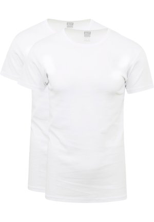 ALAN RED, COPENHAGEN O-NECK  2-PACK - T-Shirt basic - white