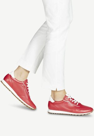 Sneaker low - red/white