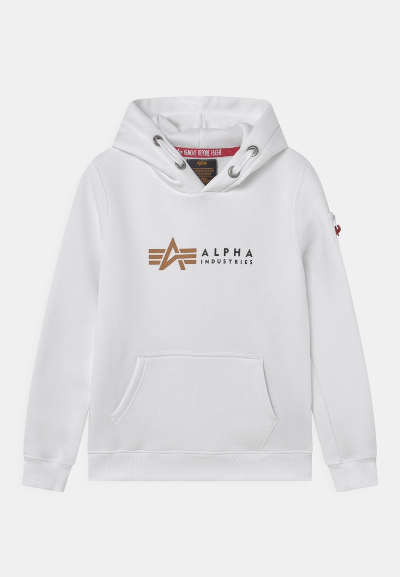 Alpha Industries Jersey con capucha - white