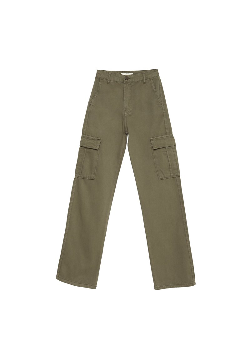 Stradivarius Cargobroek lichtgroen