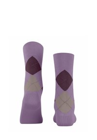 FALKE SENSITIVE ARGYLE - Socken - lavender