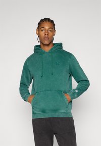 Champion ICONS HOODIE - Kapuzenpullover - dark green