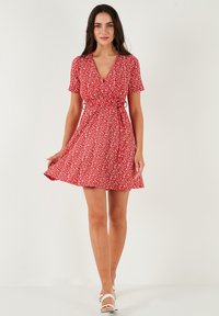 LELA Jerseyjurk - red