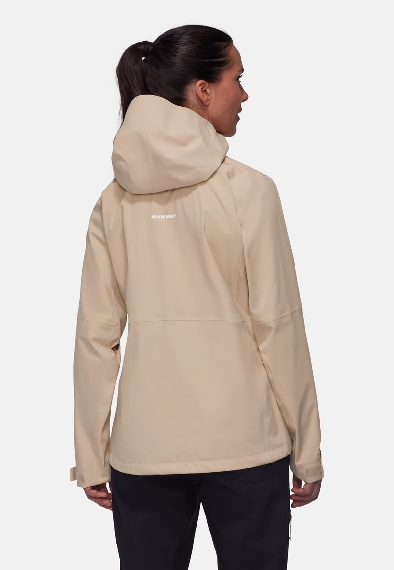 Veste Hardshell Mammut Linard Guide HS - Femme - Imperméable, Respirante - Capuche Réglable - Pour Randonnée, Alpinisme